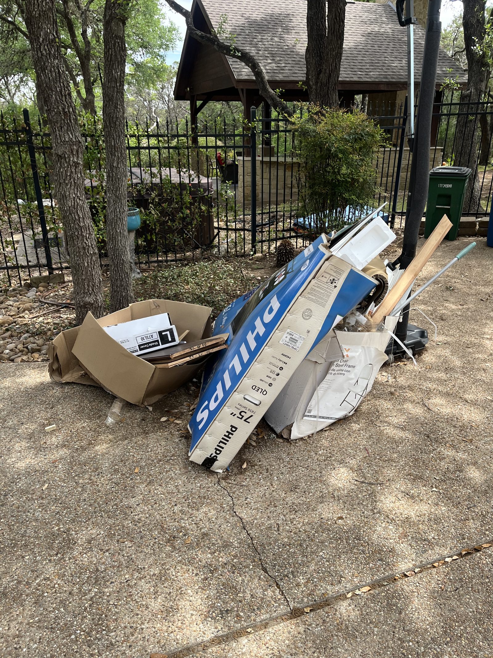 Construction Debris Removal β construction debris removal job by Gone Today Junk Hauling