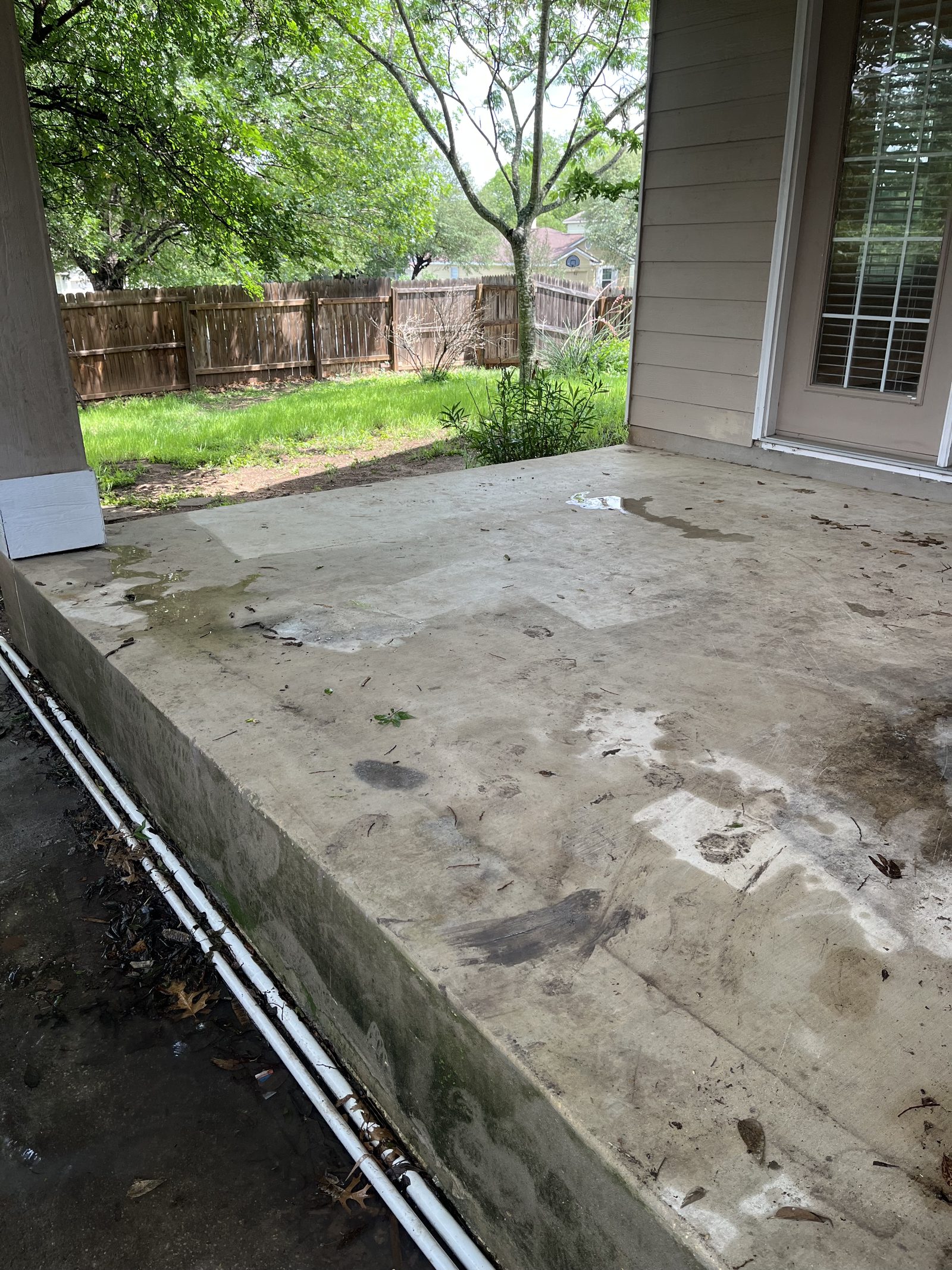 Yard Waste Removal — yard waste removal job by Gone Today Junk Hauling
